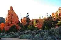 Red Rock Canyon nahe Bryce Canyon